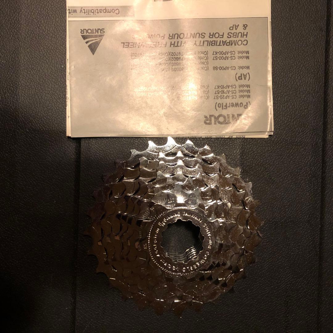【未使用】Suntour SAKAE Power Flo 8段スプロケット
