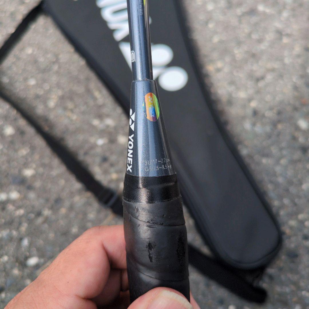 【美品】バドミントン ラケット アークセイバーD19 ヨネックス ケース付き