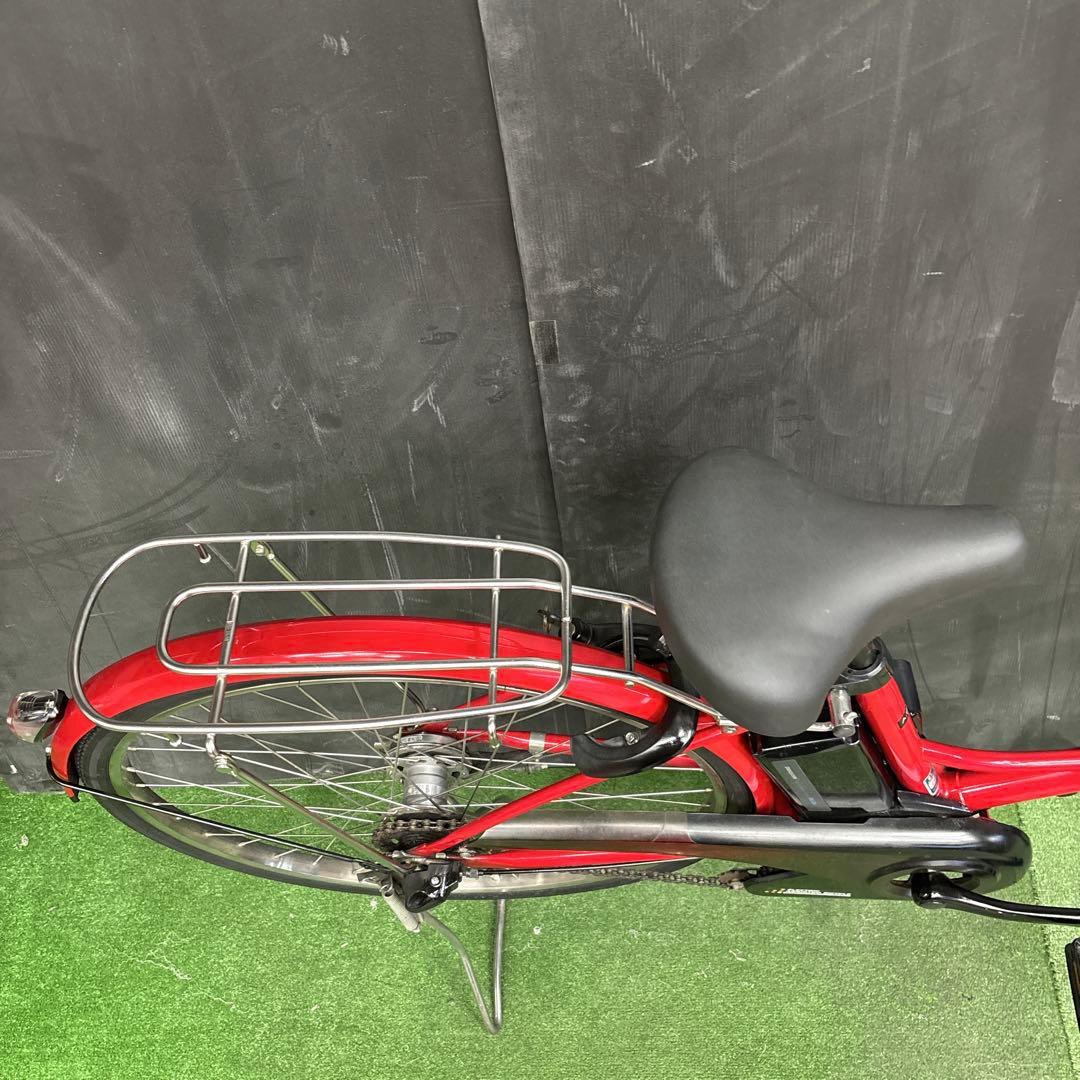 電動自転車 Panasonic A.girls レッド　54★