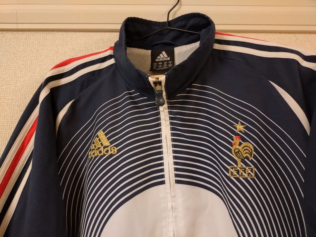 【先着】adidas フランス代表 ジャージ アンセムジャケット M