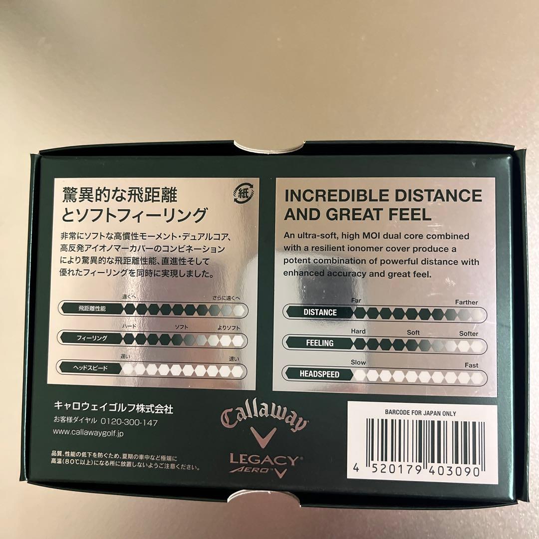 Callaway Legacy Aero Bear Edition ボール36個