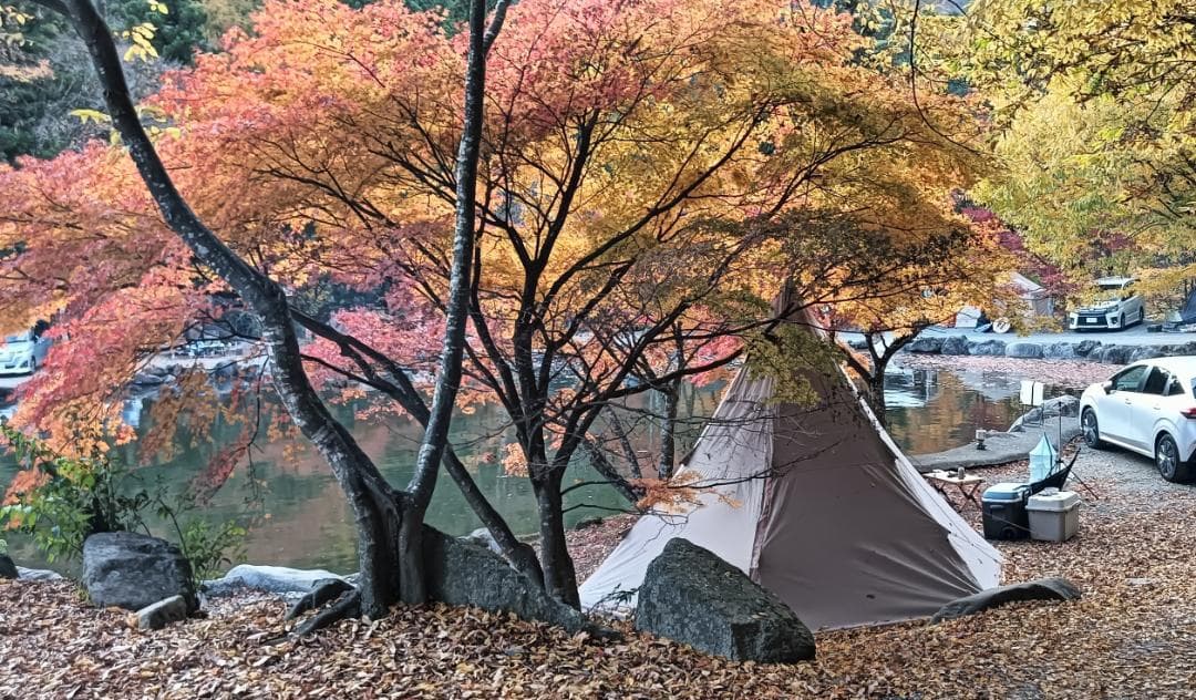 QUICKCAMP ワンポールテント QC-TCT440 ポリコットン グレー