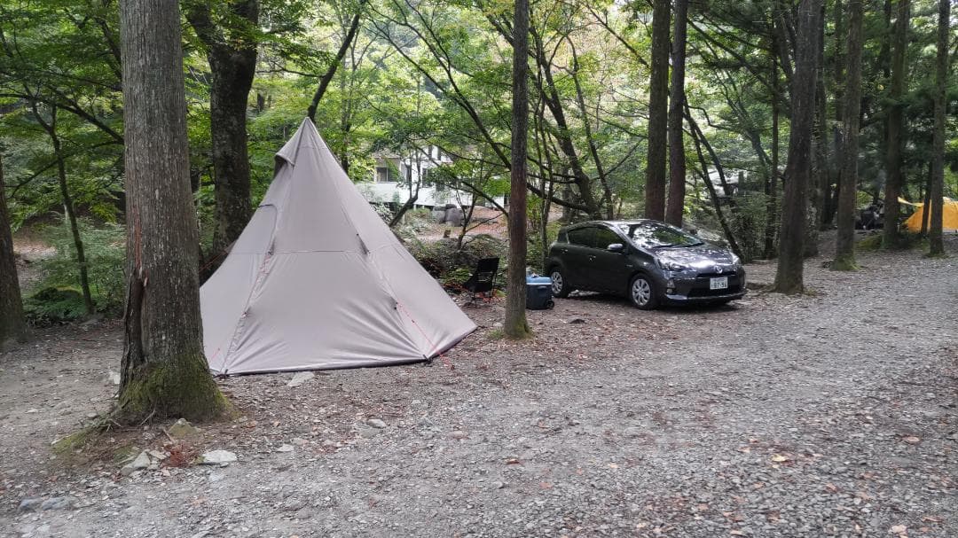 QUICKCAMP ワンポールテント QC-TCT440 ポリコットン グレー
