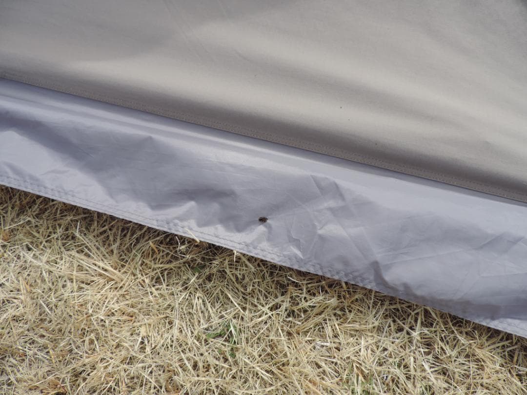 QUICKCAMP ワンポールテント QC-TCT440 ポリコットン グレー