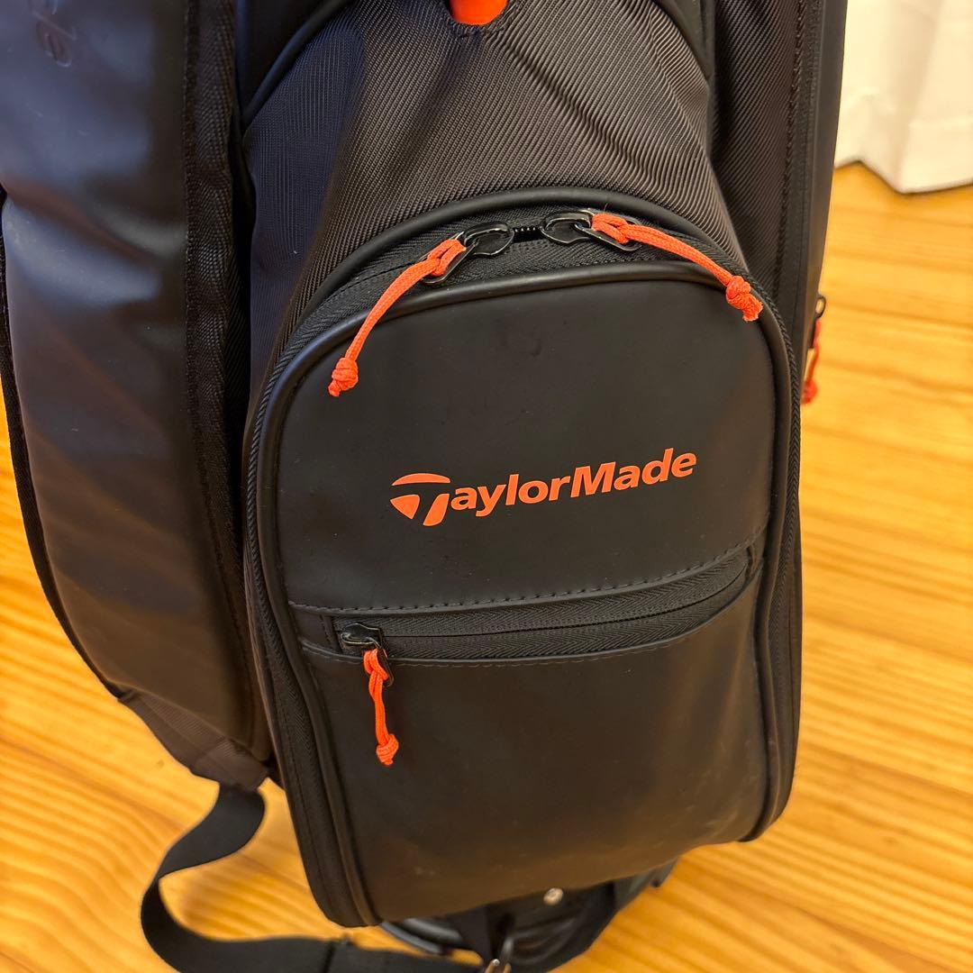 TaylorMade キャディバッグ ブラック/オレンジ