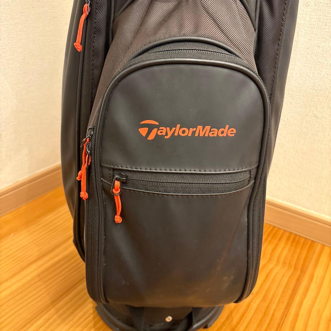 TaylorMade キャディバッグ ブラック/オレンジ