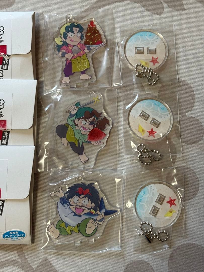 忍たま乱太郎　兵庫水軍海の家　アニカフェ　アクスタ　キーホルダー　全種セット