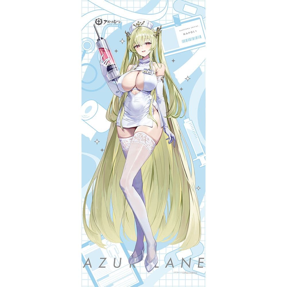 アズレン　ナポリ　 描き下ろし特大タペストリー　ナースver.