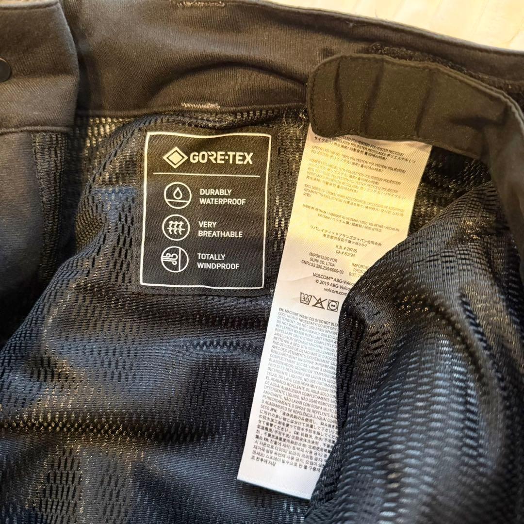 新品タグ付 VOLCOM DUA GORE-TEX スノーボード パンツ