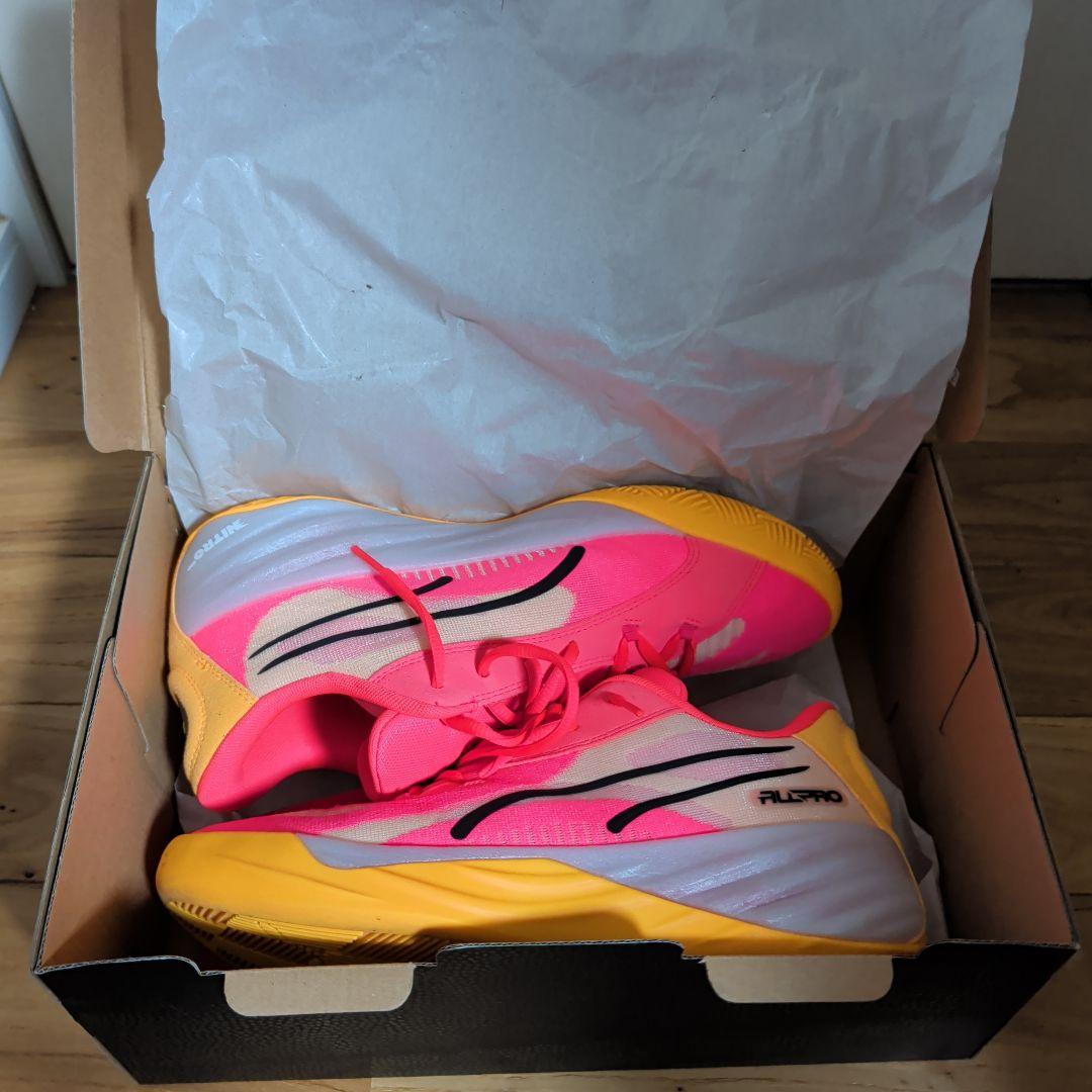 PUMA Pro NITRO ピンク 27cm