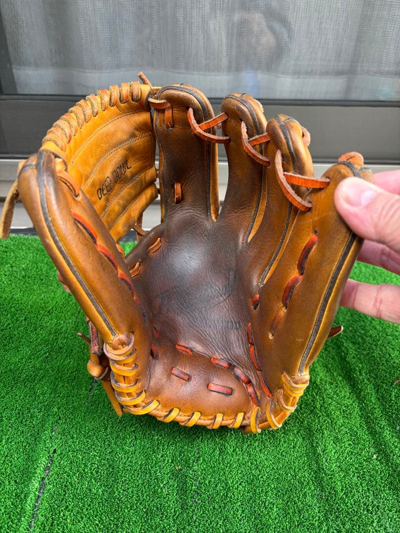 ミズノ.ビューリーグ.軟式内野用グローブ