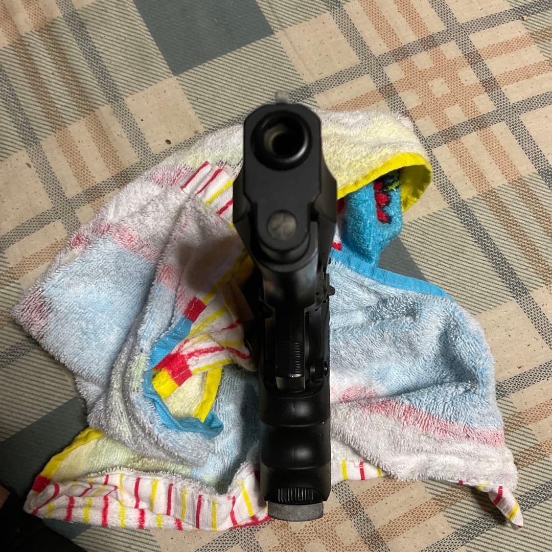東京マルイ　TACTICAL MASTER cal 9mm スライドアクション。