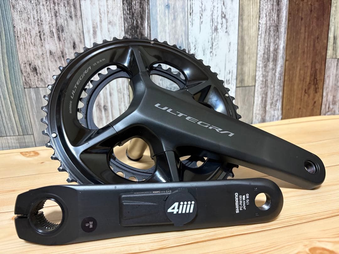 ★ULTEGRA 170㎜ クランクセット 4iiiiパワーメーター