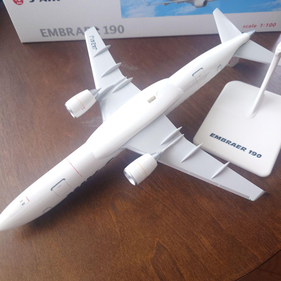 航空機・ヘリコプター JALUX 1/100 JAL J-AIR Embraer 190