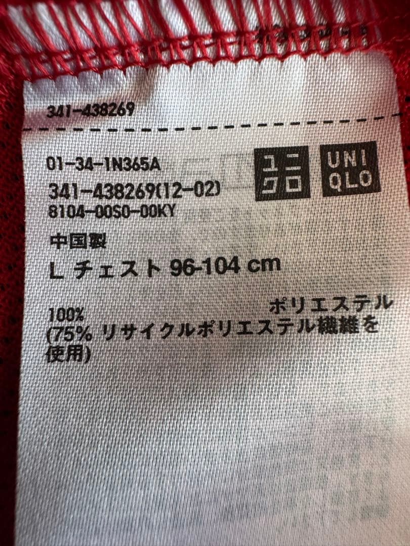 UNIQLO フェデラーモデルポロシャツ L