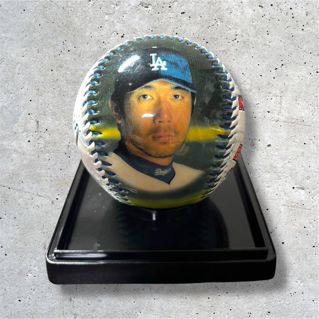 【ドジャース】野茂英雄 記念ボール ピッチャー　レッドソックス　野球　MLB