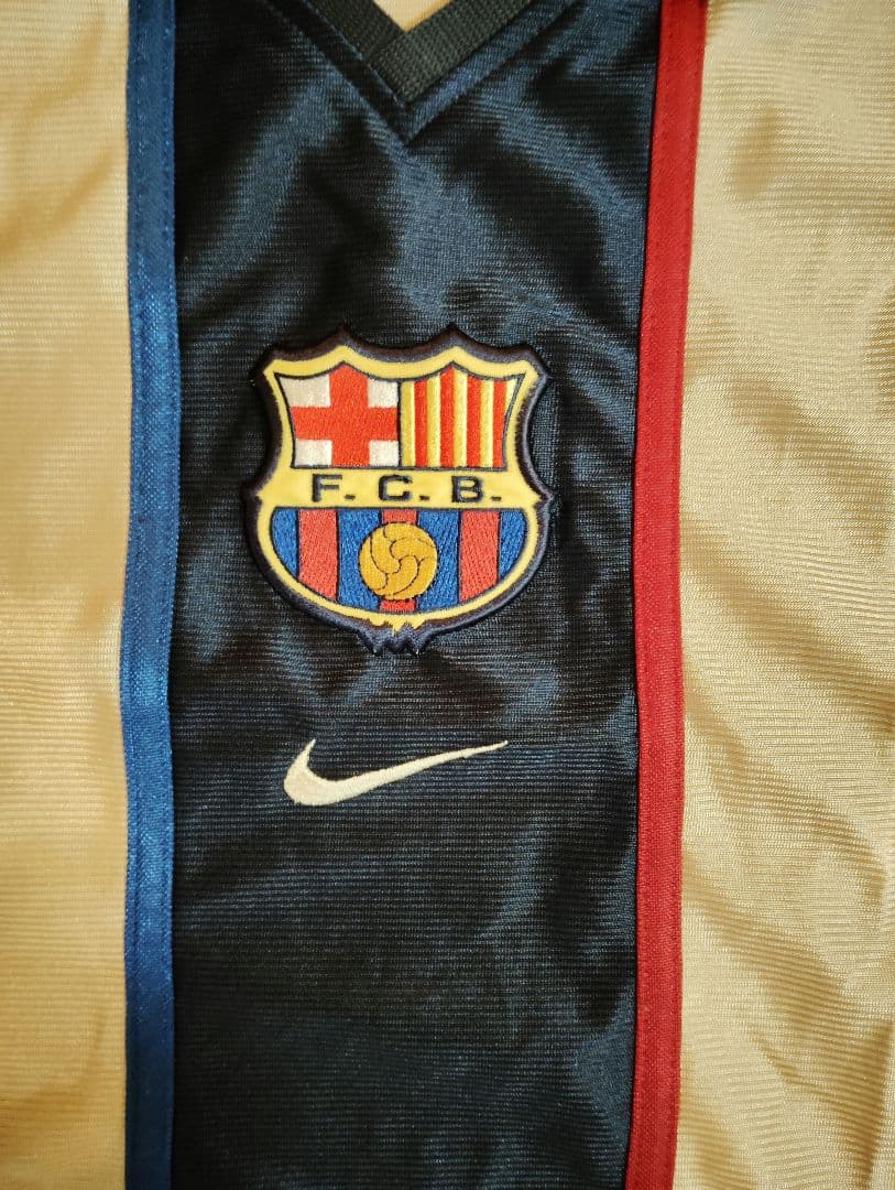 2001-02 FCバルセロナ アウェイユニフォーム　サイズL