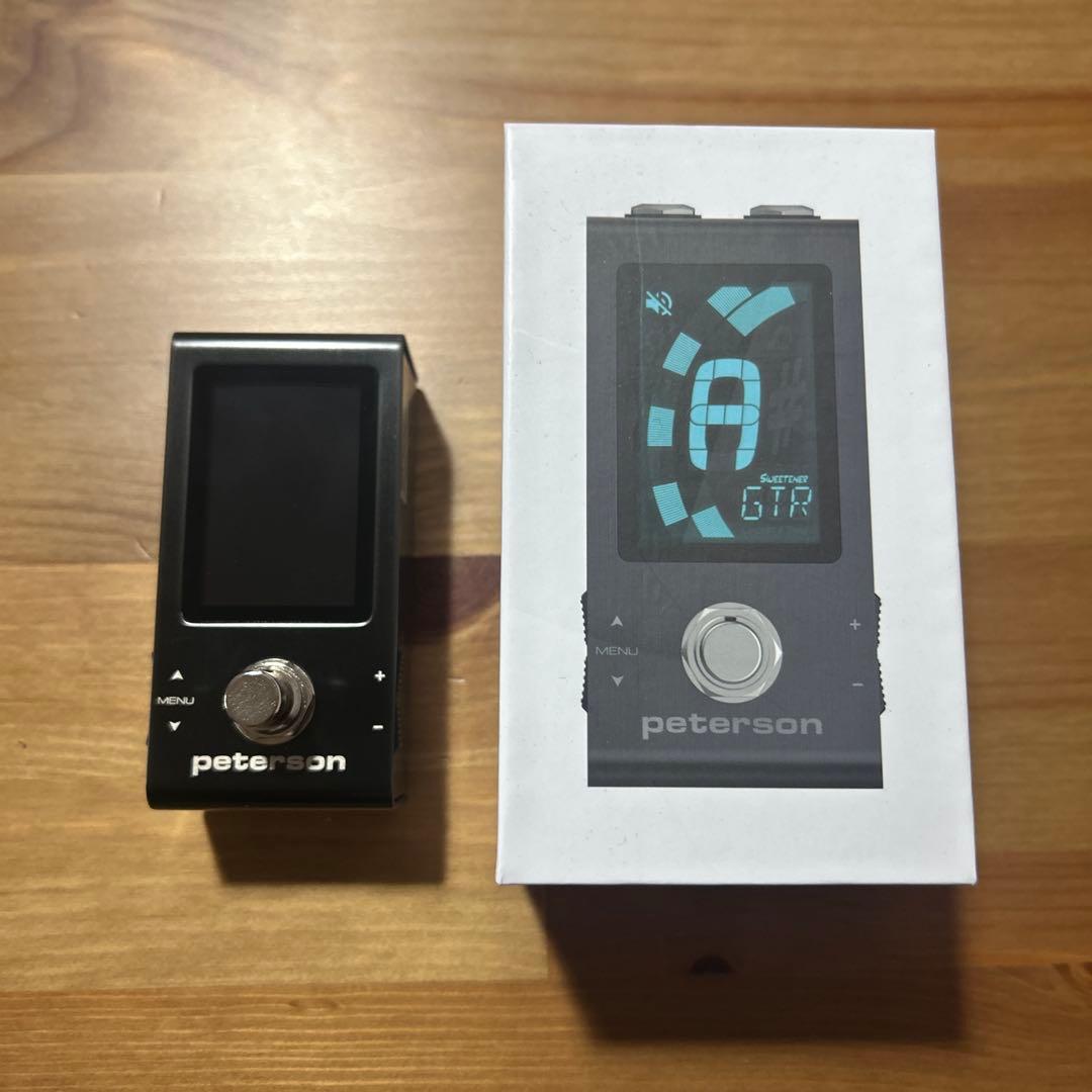 Peterson STROBO STOMP mini チューナー