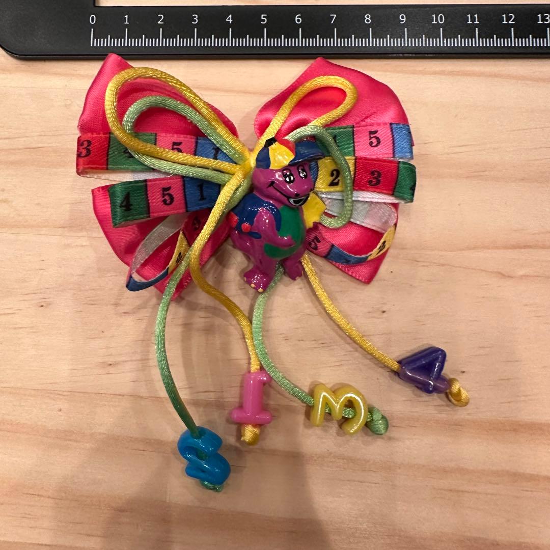 Barney バーニー　⭐︎希少　髪飾り　アメリカ　レトロ　ヴィンテージ　カラフル