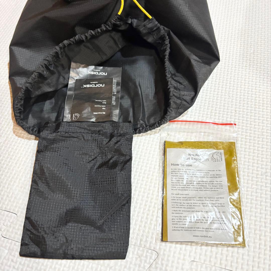 【美品】NORDISK ノルディスク Grip 3.8L インフレーターマット