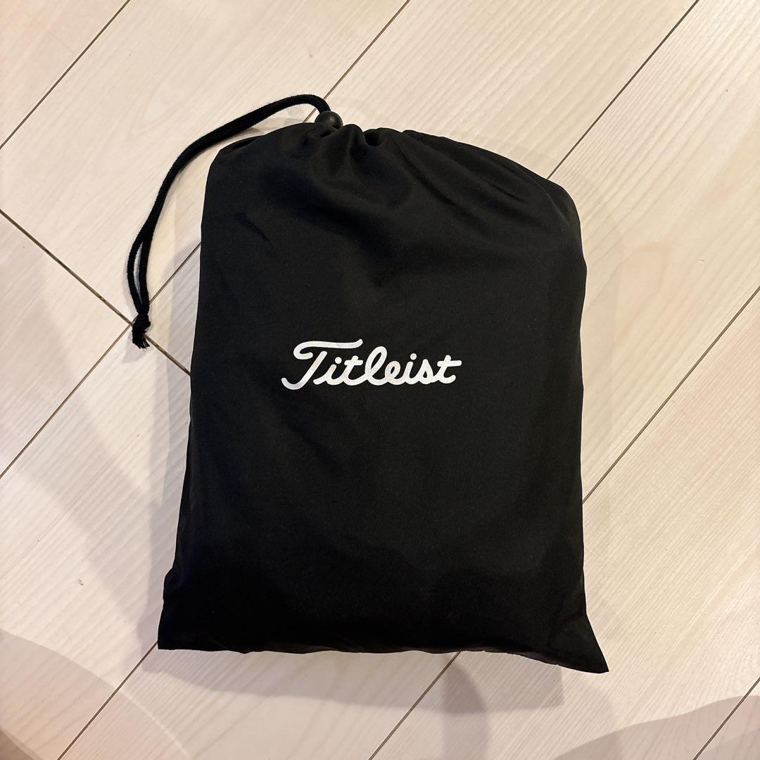 新品未使用 タイトリスト 2WAYレインウェア Mサイズ ブラック