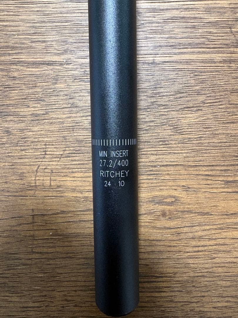 新品　未使用品　Ritchey シートポスト　27.2x400mm