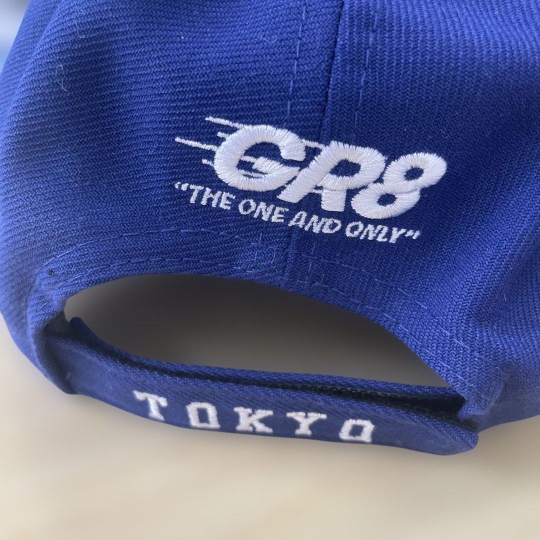 未使用品　ニューエラ NEW ERA × GR8・MLB キャップ ブルー