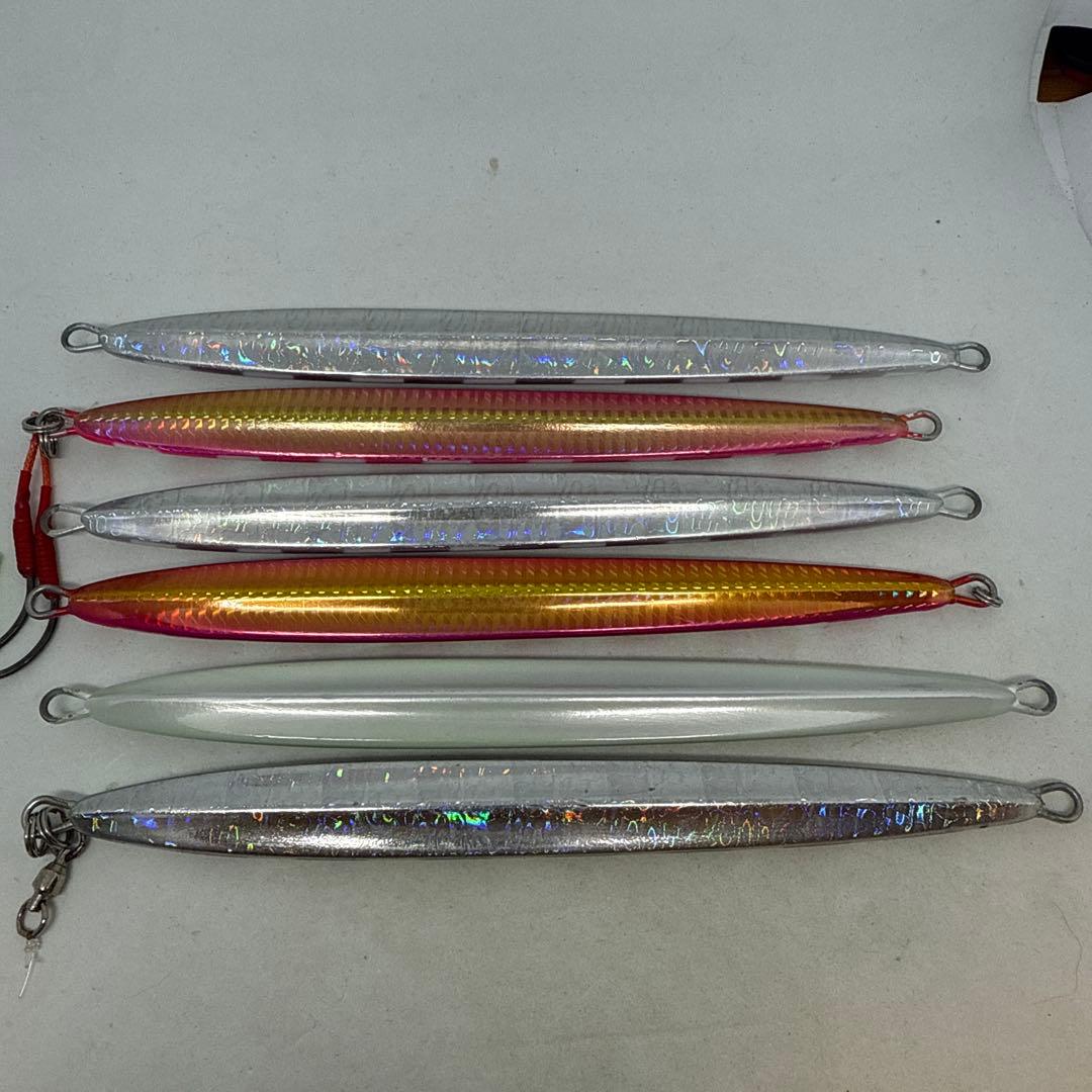 120103 ジグパラバーチカル　6本セット　250g 300g