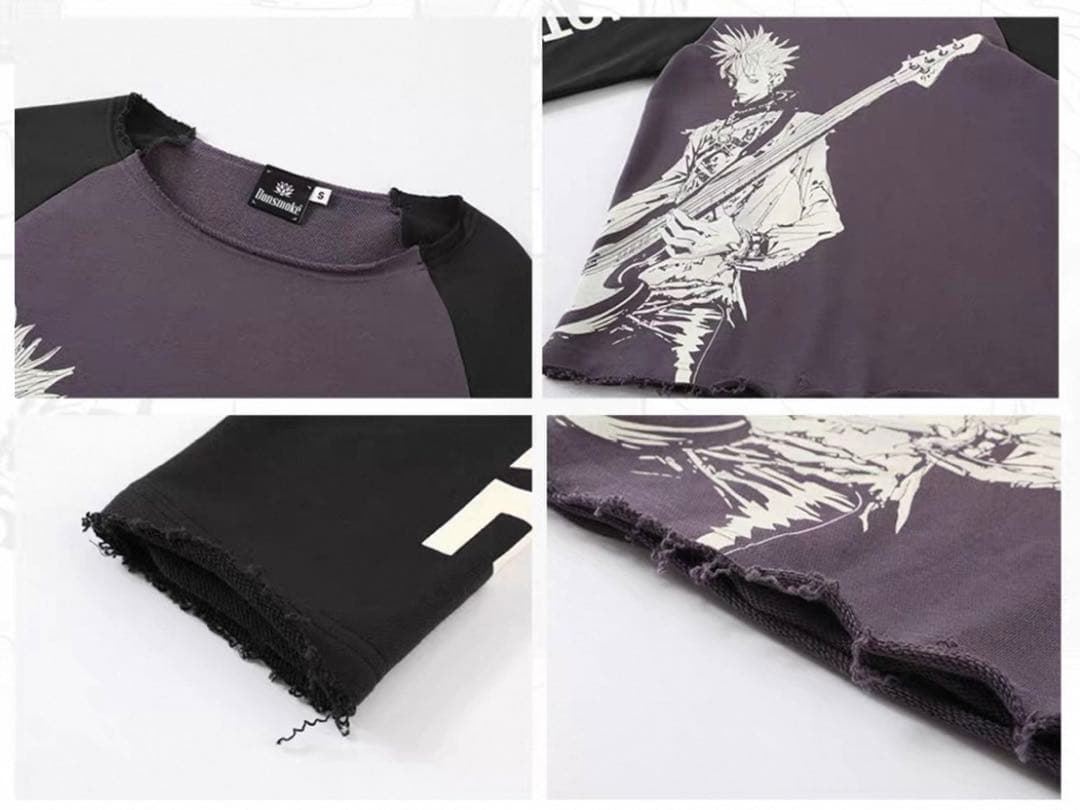 NANA 矢沢あい 岡崎真一 シン DSM 中国海外限定 長袖Tシャツ M