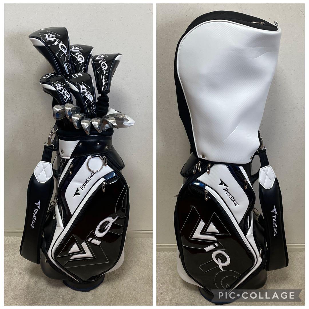 新品❗️超人気セット❗️ゴルフクラブセット　メンズ　ツアーステージ　VIQ
