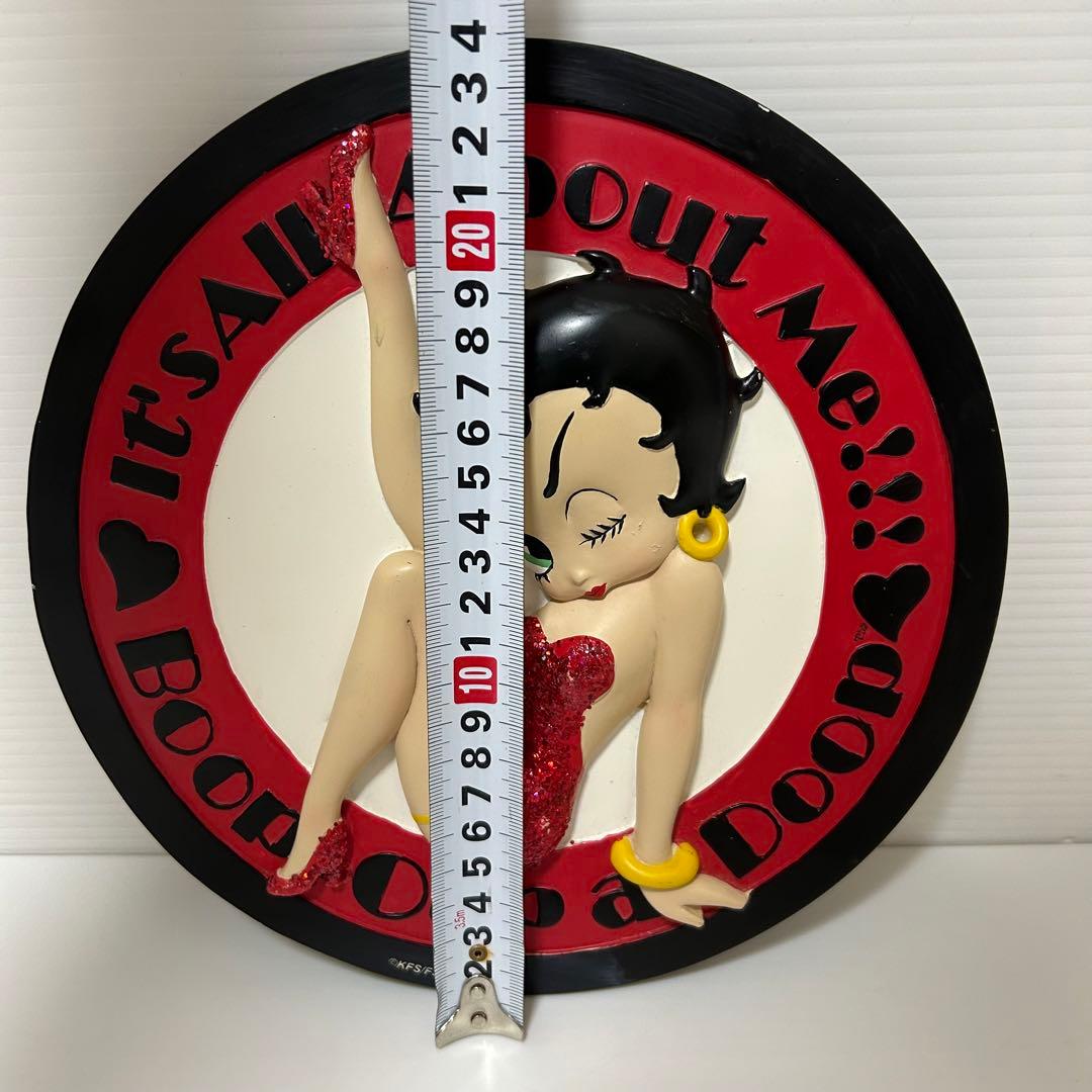 【希少1点限り】ベティちゃん Betty Boop 立体 プレート 飾り皿