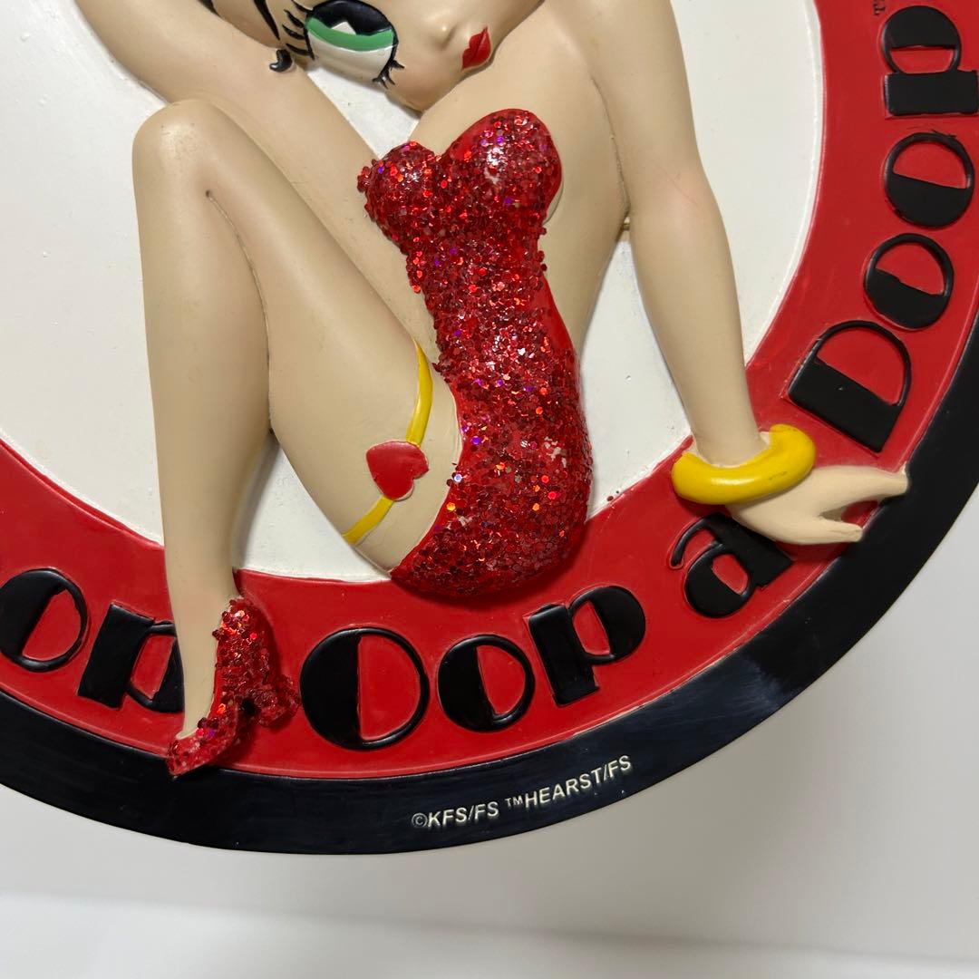 【希少1点限り】ベティちゃん Betty Boop 立体 プレート 飾り皿