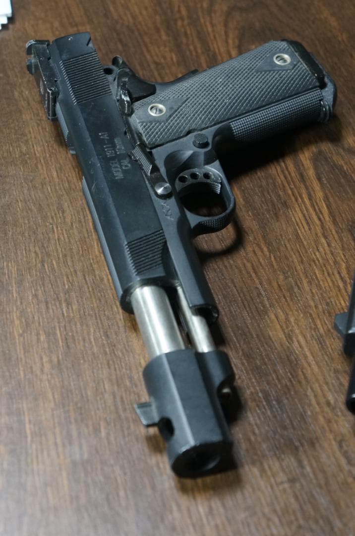 エアコキASGKエアガン2点KHC　1911－A1　SEKITOワルサーP99