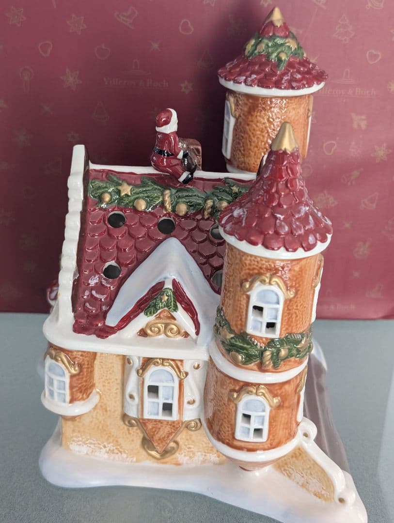 ビレロイ＆ボッホ(Villeroy＆Boch)クリスマス　陶器　サンタクロース