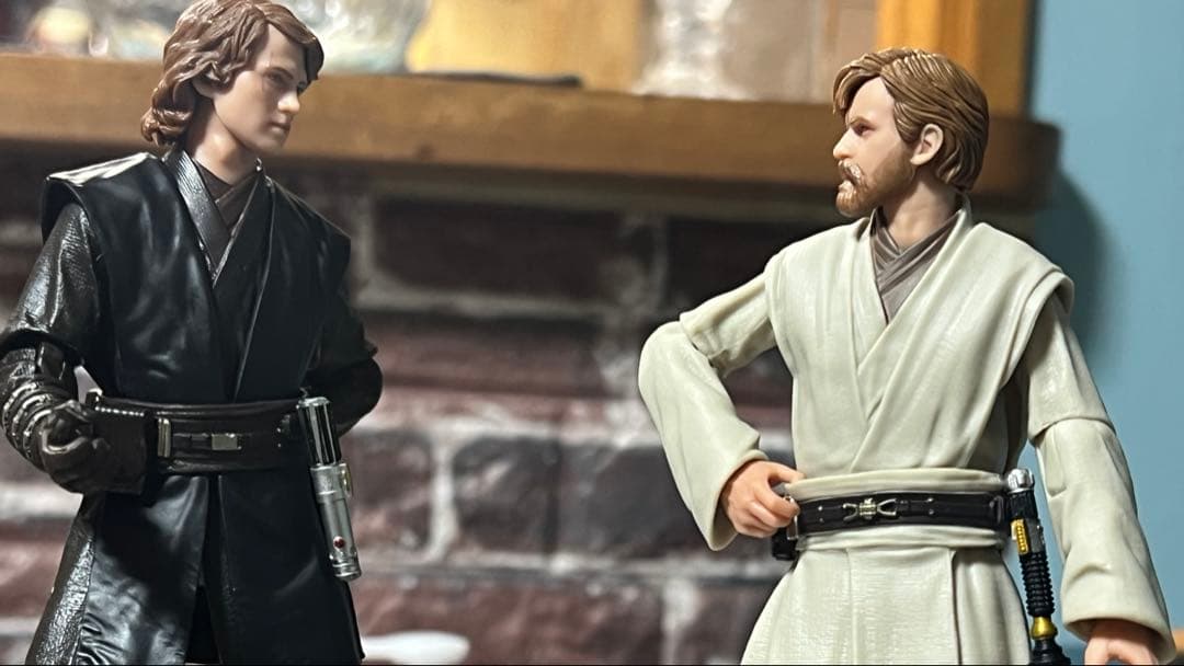 SDCC スターウォーズ　ブラックシリーズ　限定　オビワン　アナキン