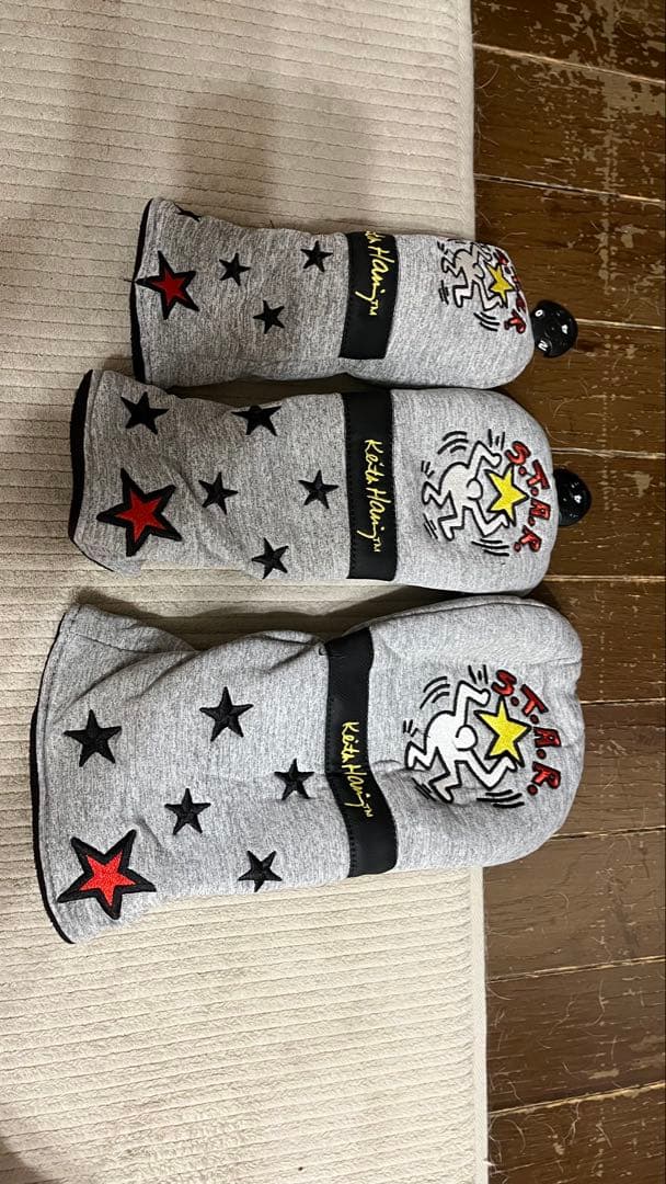 ジャンク品　キースヘリング　キャディバッグ