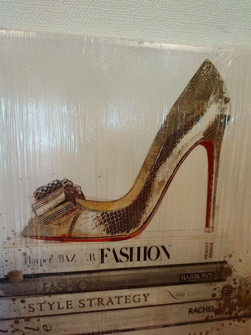 新品 オリバーガル Gal Gold shoe and red sole