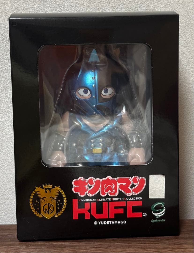 サイクロンジョー　KUFC キン肉マンソルジャー　ブルーメタリック　フィギュア