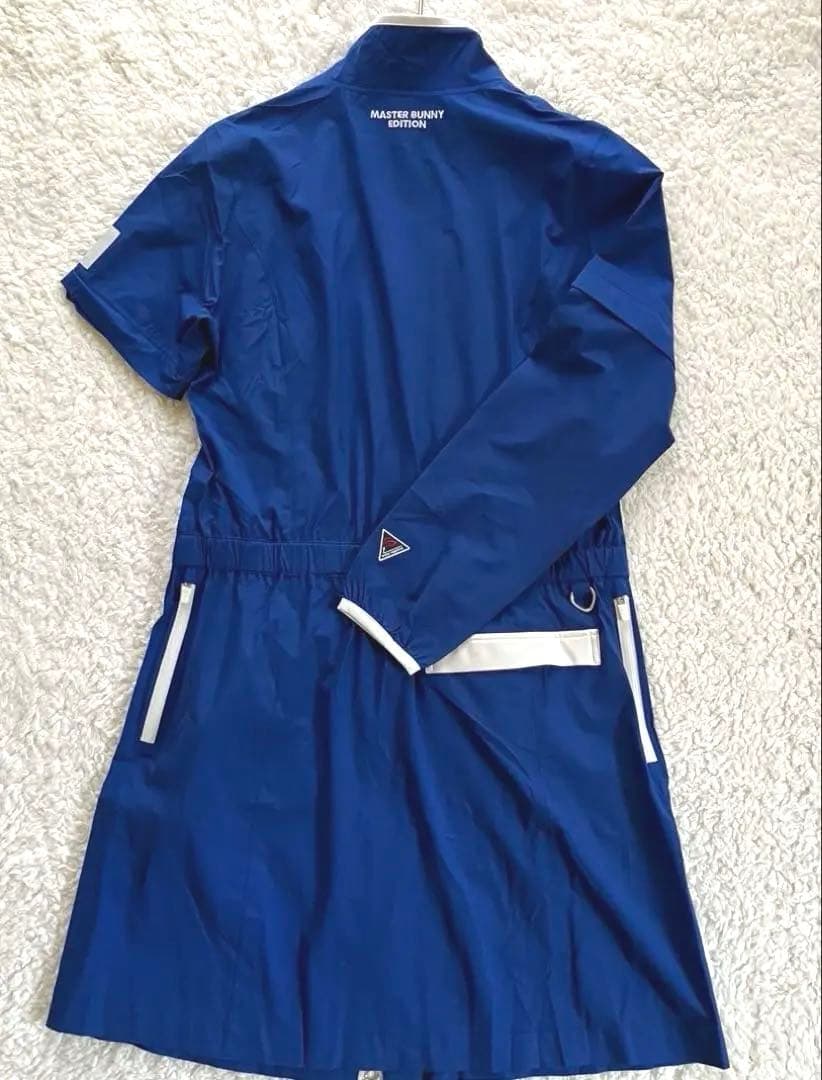 【タグ付新品】 マスターバニー 2WAY レインワンピース　雨具 収納袋付
