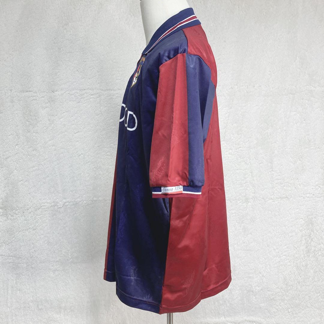 希少 未使用 ジェノア94/95 三浦知良 errea XL ホームユニフォーム
