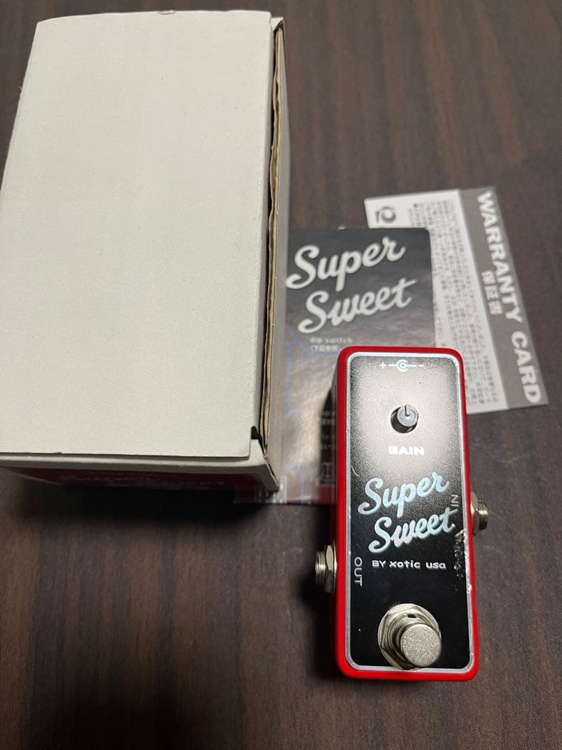 ギター Xotic Super Sweet Booster