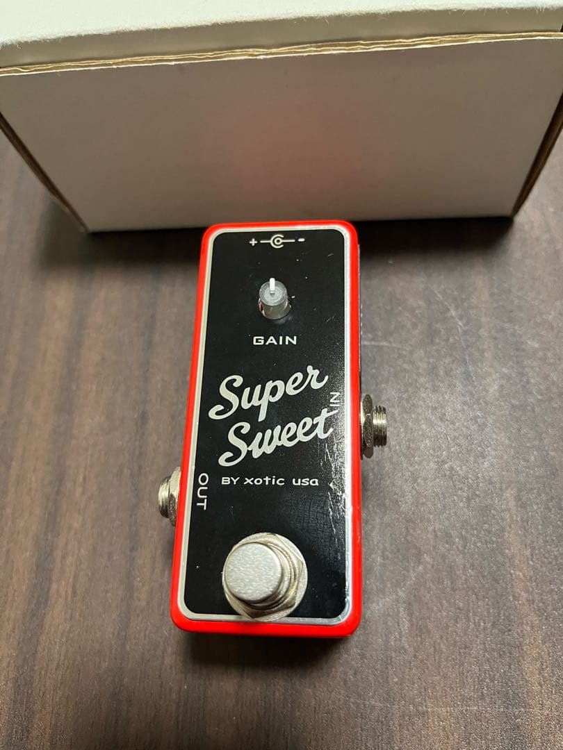 ギター Xotic Super Sweet Booster