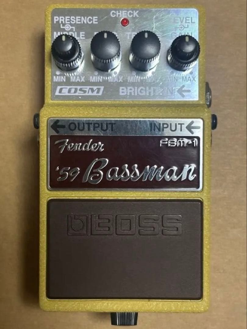 【美品　箱、説明書付き】BOSS FBM-1 Bassman