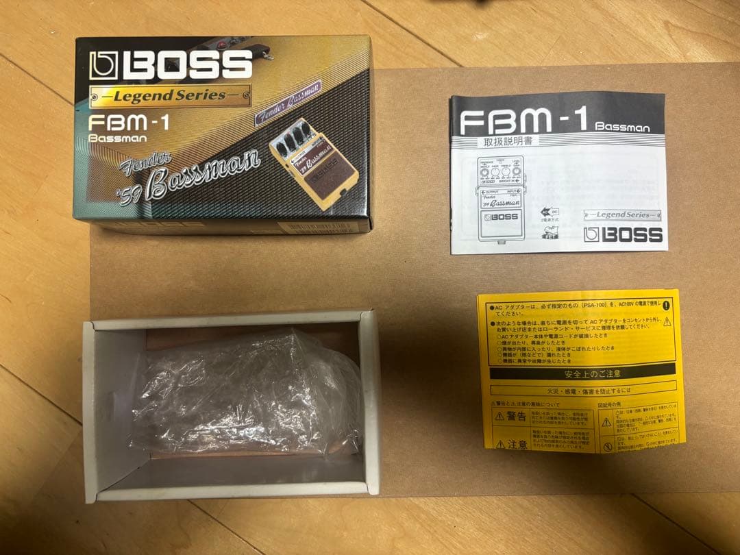 【美品　箱、説明書付き】BOSS FBM-1 Bassman