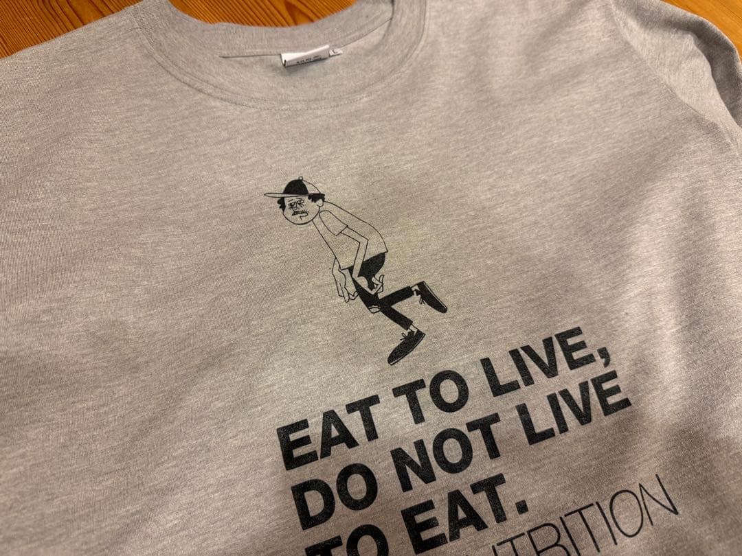 【セット販売】ランニング　ZENNUTRITION グレーTシャツ