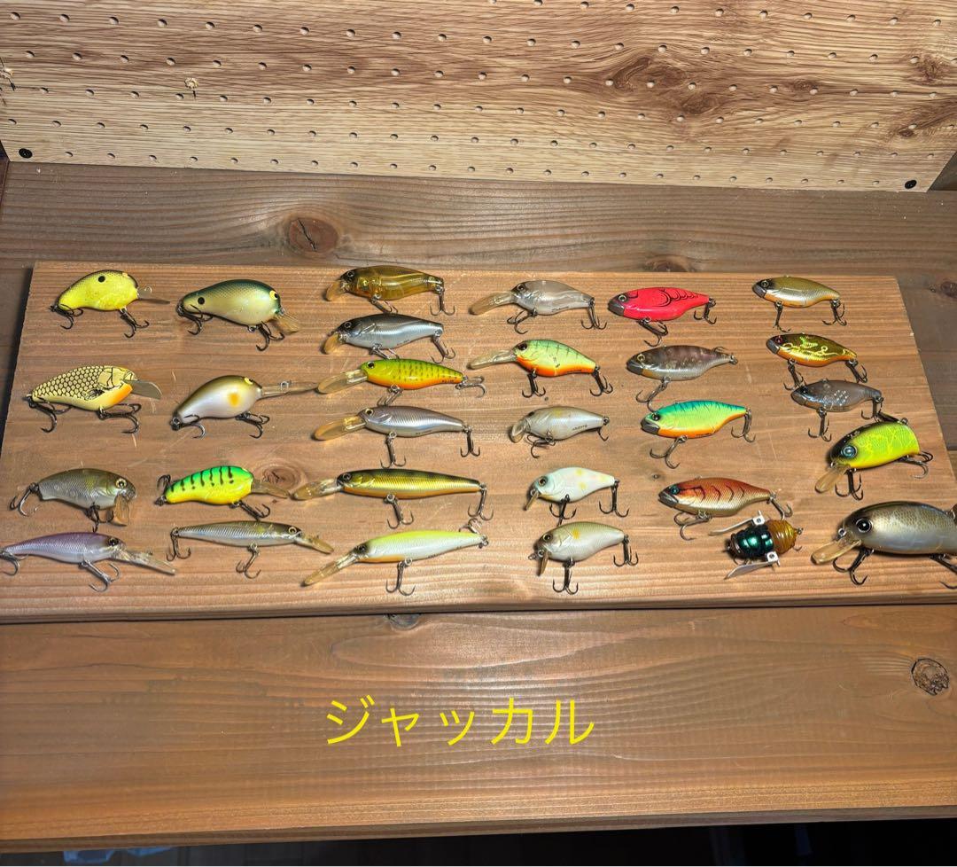 バス釣り引退セット　ハードルアー 97個 フック類　タックルボックス