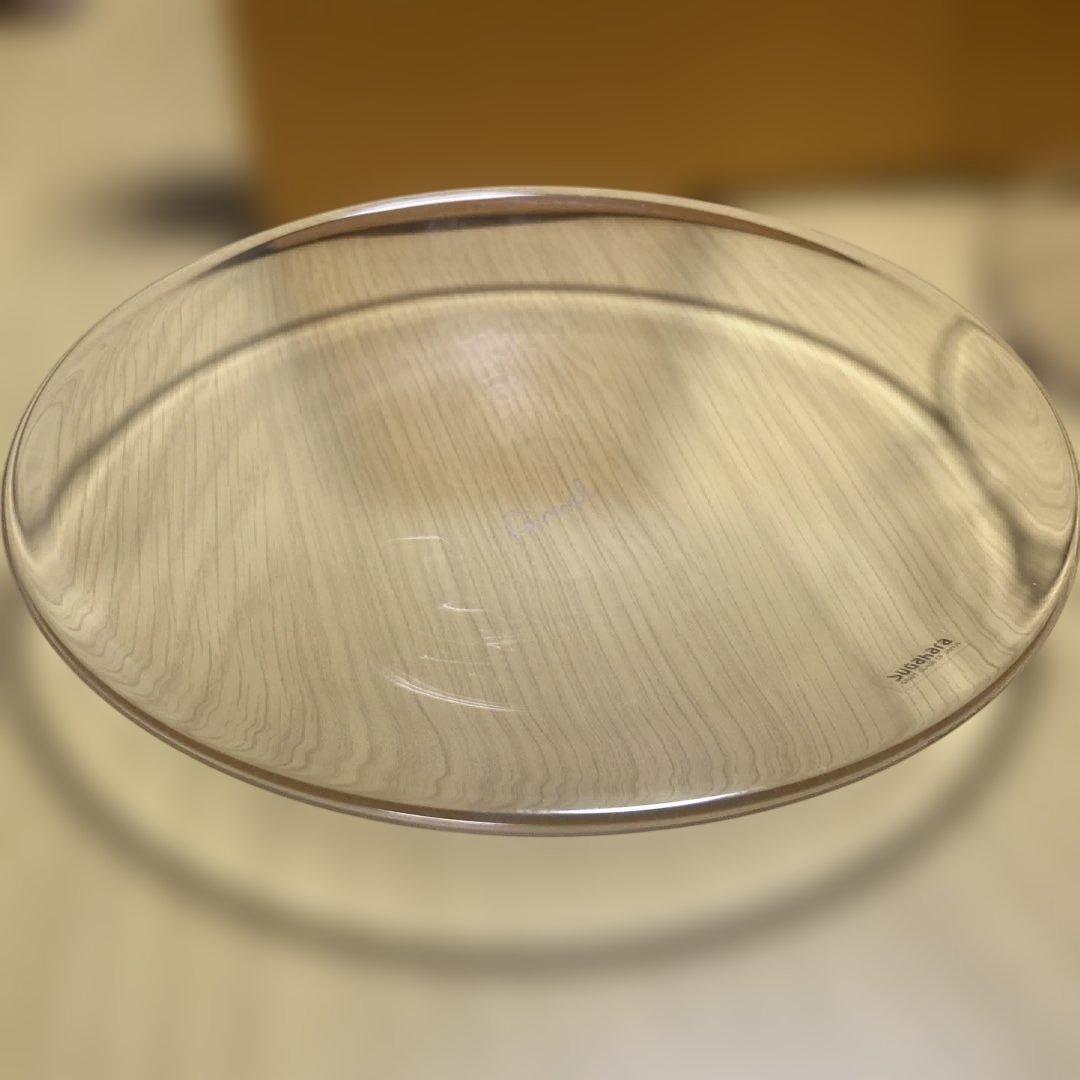 21cm 廃盤サイズ sghr ピアット 宙吹プレート 宙吹皿 平皿 大皿