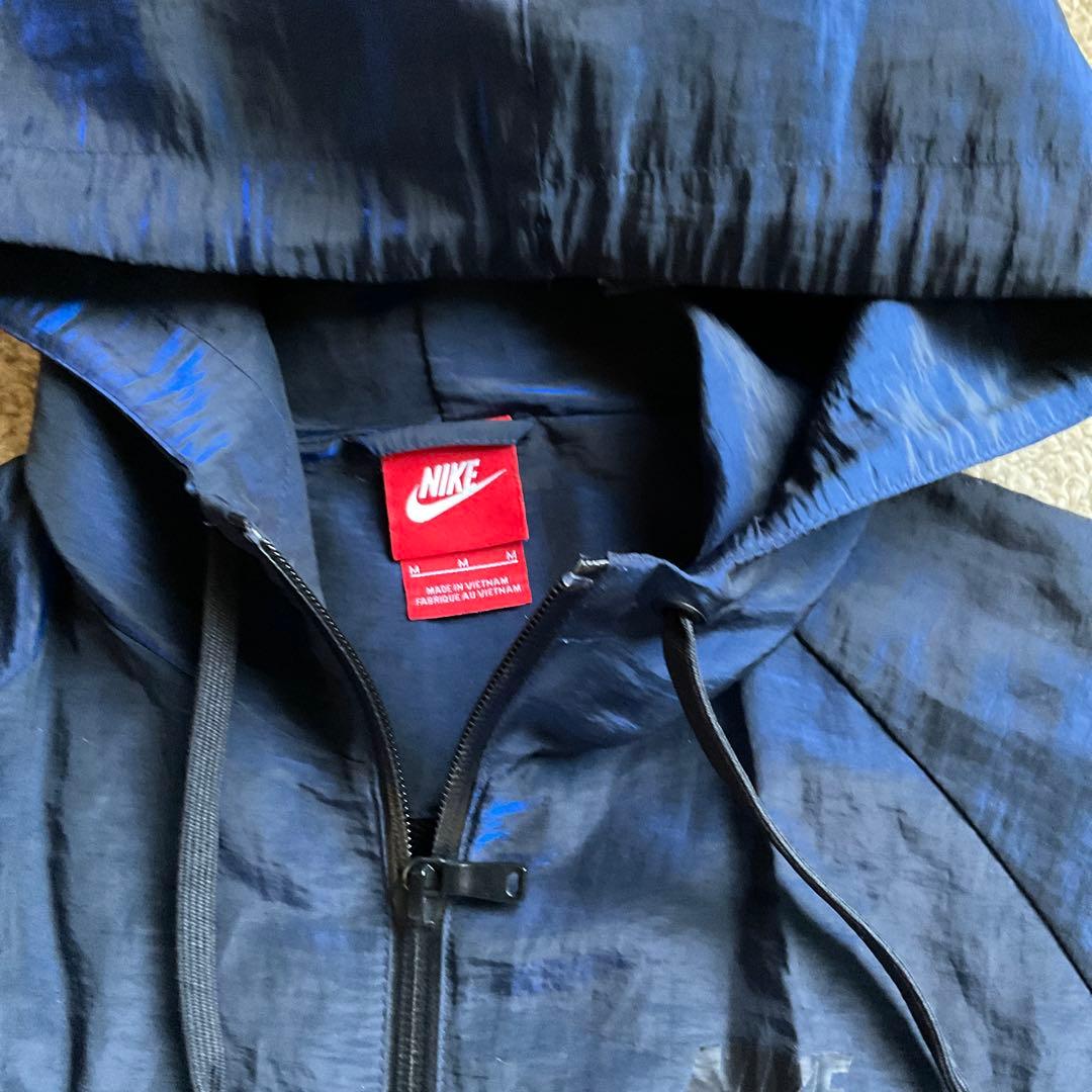 Nike ネイビー ウィンドブレーカー M マウンテンパーカー