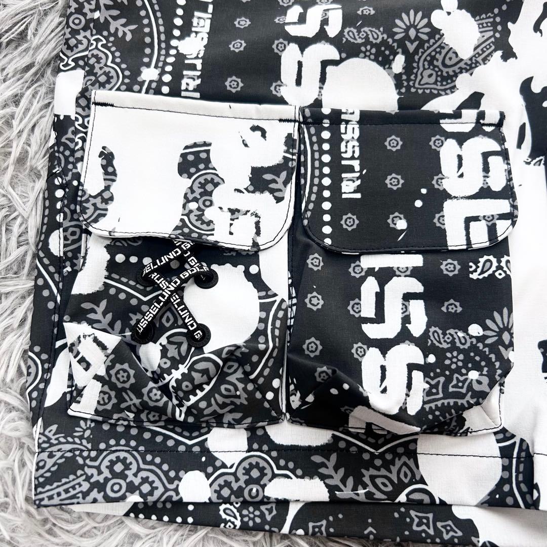 新品　ラッセルノ　セットアップ　ハーフパンツ　ハーフジップシャツ　ブラック　4