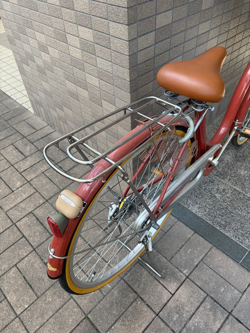 大阪市北区取りにこられる方限定　26インチ　シティサイクル 前面バスケット付き